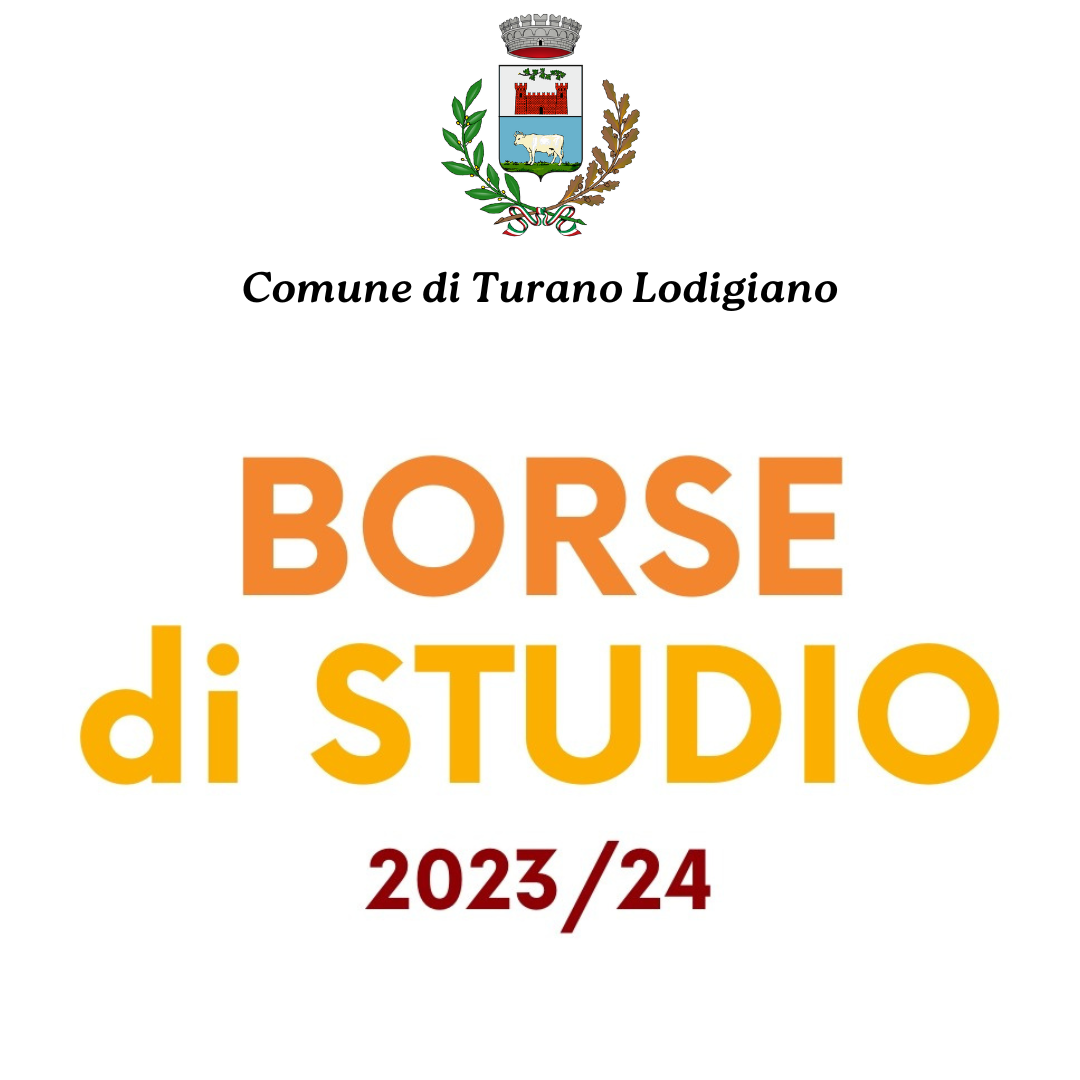 AVVISO PUBBLICO PER BORSE DI STUDIO per ANNO SCOLASTICO 2023 – 2024